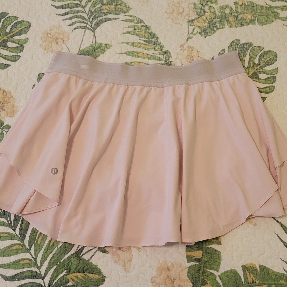 Lululemon Athletica Light Pink Skater Skirt